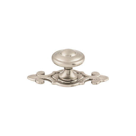 Top Knobs Canterbury 1 1/4" w/Backplate Diameter Mushroom Knob