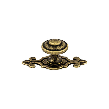 Top Knobs M31 Canterbury 1 1/4" Diameter Round Knob German Bronze