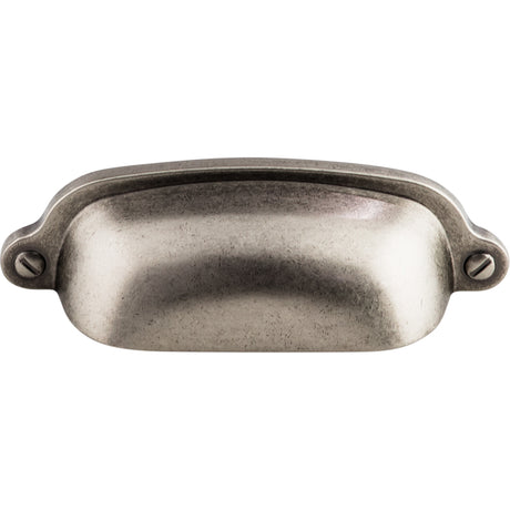 Top Knobs M1211 Charlotte 2 9/16" Center to Center Cup/Bin Pull Pewter Antique