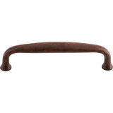 Top Knobs M1189 Charlotte 4" Center to Center Bar Pull Patina Rouge