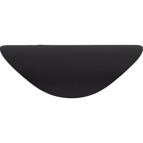 Top Knobs M498 Nouveau Cup 1 1/4" Center to Center Cup/Bin Pull Flat Black