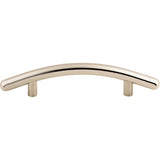 Top Knobs Curved Bar Cabinet Pull 3-3/4" Center to Center