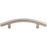 Top Knobs Curved Bar Cabinet Pull 3-3/4" Center to Center