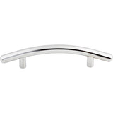 Top Knobs Curved Bar Cabinet Pull 3-3/4" Center to Center