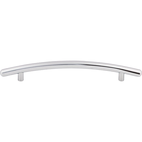 Top Knobs M537 Curved 6 5/16" Center to Center Bar Pull Polished Chrome