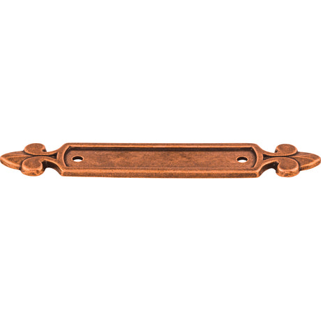 Top Knobs M221 Dover Backplate 2 1/2" Center to Center Pull Backplate Old English Copper