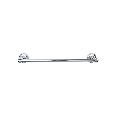 Top Knobs ED10PCE TOP BATH (R) Edwardian Bath Single 32 1/2" Wall Mounted Towel Bar Polished Chrome