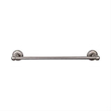 Top Knobs ED10APD Edwardian Bath Towel Bar 30" Single Plain Backplate Antique Pewter