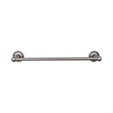Top Knobs ED10APE ED10 Edwardian Bath Towel Bar 30" Single Ribbon Backplate Antique Pewter