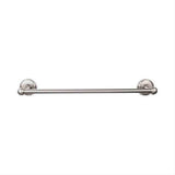 Top Knobs ED10BSND Edwardian Bath Towel Bar 30" Single Plain Backplate Brushed Satin Nickel
