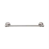 Top Knobs ED10BSNE ED10 Edwardian Bath Towel Bar 30" Single Ribbon Backplate Brushed Satin Nickel
