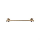 Top Knobs ED10GBZB ED10B Edwardian Bath Towel Bar 30 Inch Single - Hex Backplate German Bronze