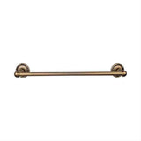 Top Knobs ED10GBZE ED10 Edwardian Bath Towel Bar 30" Single Ribbon Backplate German Bronze