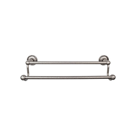 Top Knobs ED11 Edwardian Bath Towel Bar 30" Double Ribbon Backplate