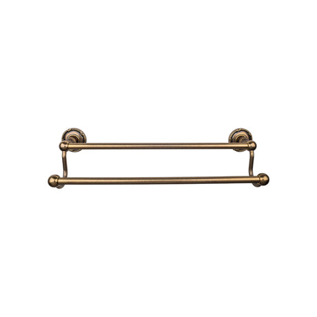 Top Knobs ED11 Edwardian Bath Towel Bar 30" Double Ribbon Backplate