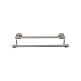 Top Knobs ED11APF TOP BATH (R) Edwardian Bath Double 32 1/2" Wall Mounted Towel Bar Antique Pewter