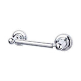 Top Knobs ED3PCA ED3 Edwardian Bath Toilet Paper Holder Beaded Backplate Polished Chrome