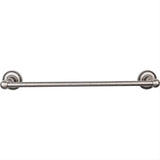 Top Knobs ED6APA ED6 Edwardian Bath Towel Bar 18 In. Single - Beaded Bplate Antique Pewter