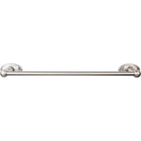 Top Knobs ED6BSNC TOP BATH (R) Edwardian Bath Single 20 1/2" Wall Mounted Towel Bar Brushed Satin Nickel