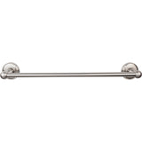 Top Knobs ED6BSND TOP BATH (R) Edwardian Bath Single 20 1/2" Wall Mounted Towel Bar Brushed Satin Nickel
