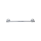 Top Knobs ED8 Edwardian Bath Towel Bar 24" Single Ribbon Backplate