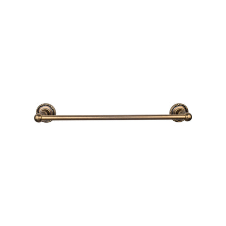 Top Knobs ED8 Edwardian Bath Towel Bar 24" Single Ribbon Backplate