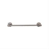 Top Knobs ED8APF ED8F Edwardian Bath Towel Bar 24 In. Single - Rope Backplate Antique Pewter