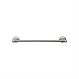 Top Knobs ED8BSNF ED8F Edwardian Bath Towel Bar 24 In. Single - Rope Backplate Brushed Satin Nickel