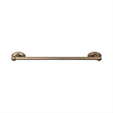 Top Knobs ED8GBZC Edwardian Bath Towel Bar 24" Single Oval Backplate German Bronze