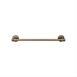 Top Knobs ED8GBZF ED8F Edwardian Bath Towel Bar 24 In. Single - Rope Backplate German Bronze
