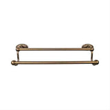Top Knobs ED9GBZC ED9 Edwardian Bath Towel Bar 24" Double Oval Backplate German Bronze