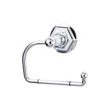 Top Knobs Edwardian Bath Euro Toilet Paper Holder Hex Backplate