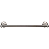 Top Knobs Edwardian Bath Towel Bar 18" Single Ribbon Backplate