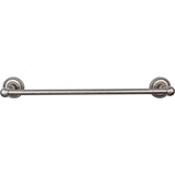 Top Knobs Edwardian Bath Towel Bar 18" Single Rope Backplate