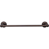 Top Knobs Edwardian Bath Towel Bar 18" Single Rope Backplate