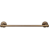 Top Knobs Edwardian Bath Towel Bar 18" Single Rope Backplate