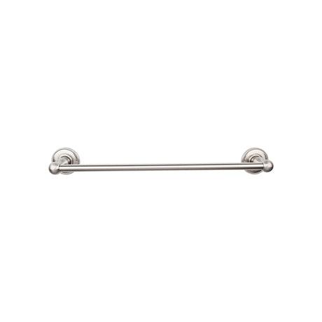 Top Knobs ED8BSNA TOP BATH (R) Edwardian Bath Single 26 1/2" Wall Mounted Towel Bar Brushed Satin Nickel
