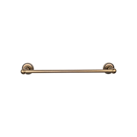 Top Knobs ED8GBZA TOP BATH (R) Edwardian Bath Single 26 1/2" Wall Mounted Towel Bar German Bronze