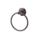 Top Knobs Edwardian Towel Ring Hex Backplate