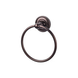 Top Knobs Edwardian Towel Ring Rope Backplate