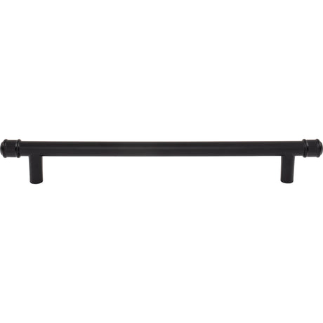 Top Knobs TK3297BLK Elland 12" Center to Center Bar Pull Flat Black