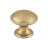 Top Knobs M1580 Rounded 1 1/4" Diameter Round Knob Brushed Bronze