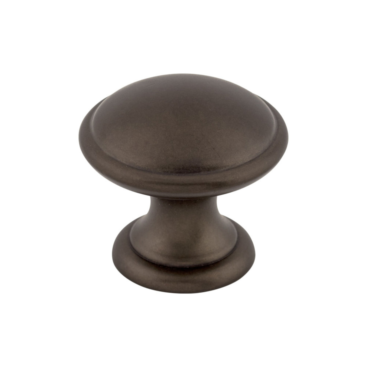 Top Knobs M1224 Rounded 1 1/4" Diameter Round Knob Oil Rubbed Bronze