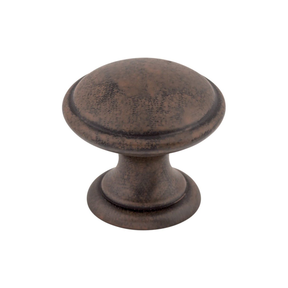 Top Knobs M1225 Rounded 1 1/4" Diameter Round Knob Patina Rouge