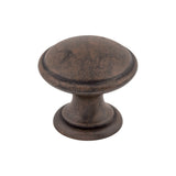 Top Knobs M1225 Rounded 1 1/4" Diameter Round Knob Patina Rouge