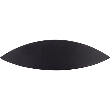 Top Knobs M416 Eyebrow 2 1/2" Center to Center Cup/Bin Pull Flat Black