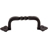Top Knobs Fixed Norman Crest Cabinet Pull 4" Center to Center