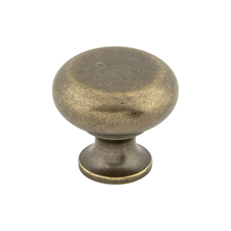 Top Knobs M276 Flat Faced 1 1/4" Diameter Round Knob German Bronze