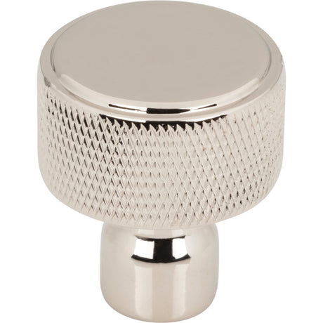Top Knobs TK3260PN Garrison 1 1/8" Length Round Knob Polished Nickel