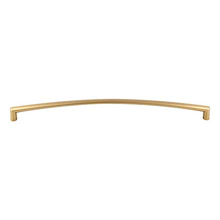 Top Knobs Griggs 12 inch center-to-center cabinet pull in honey bronze